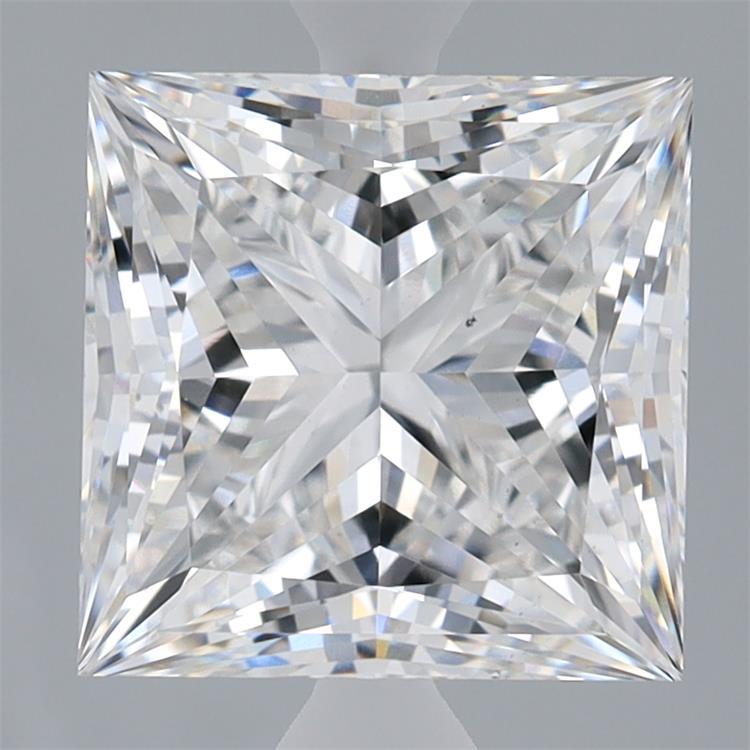 3.85ct Princess E VS1 Lab Created Diamond