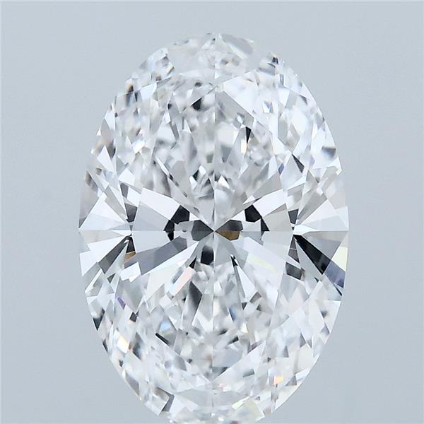 3.04ct Oval D VVS2 Lab Created Diamond