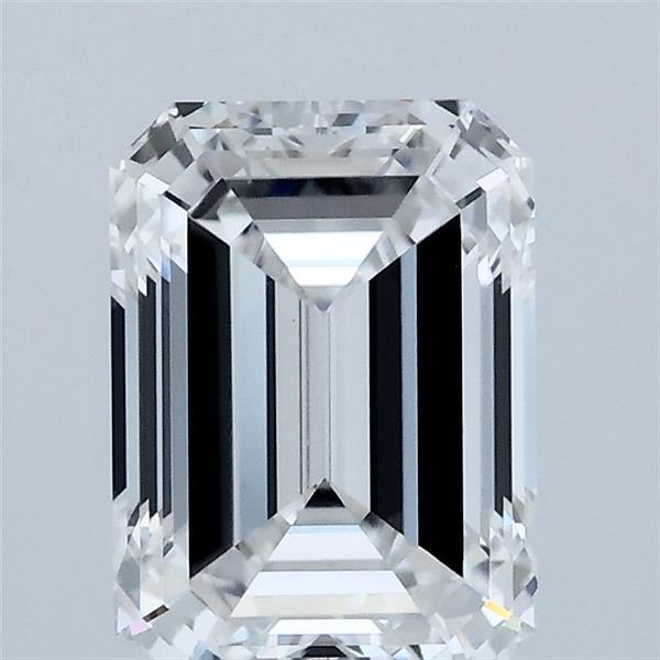 2.03ct Emerald E VVS2 Lab Created Diamond