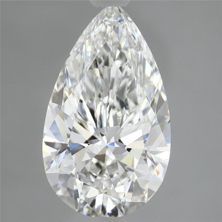 2.32ct Pear E VVS2 Lab Created Diamond