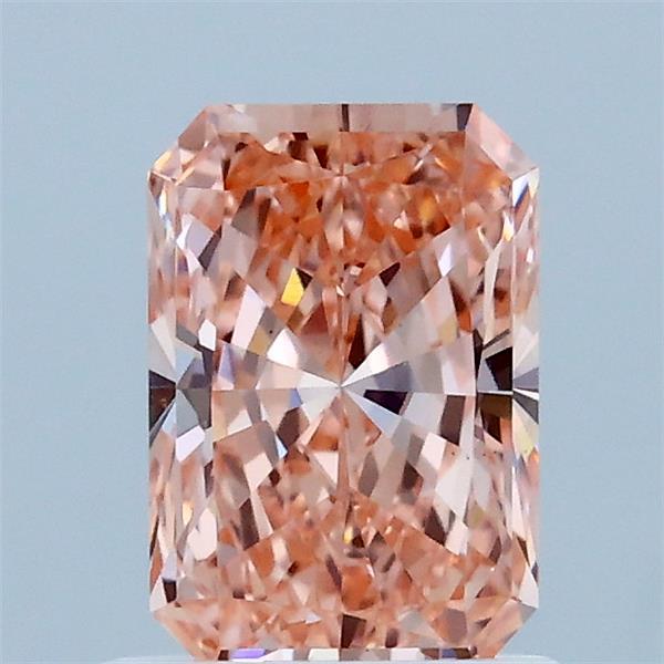 1.05ct Radiant FANCY VIVID PINK VS1 Lab Created Diamond