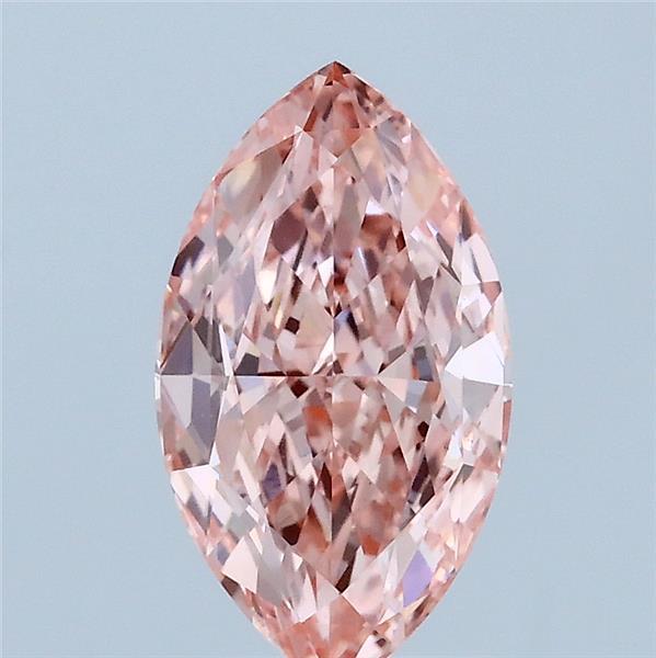 1.54ct Marquise FANCY VIVID PINK VS1 Lab Created Diamond