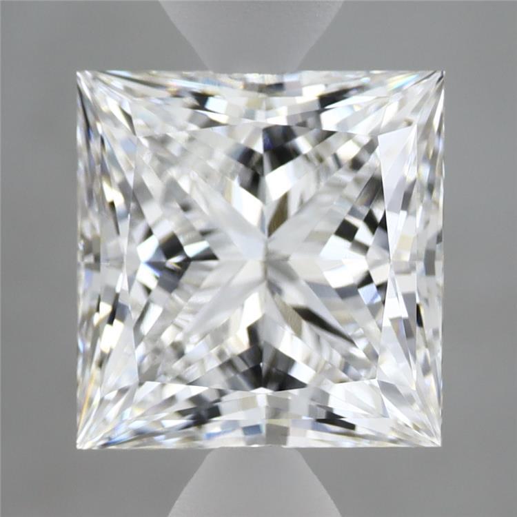 4.08ct Princess E VVS2 Lab Created Diamond