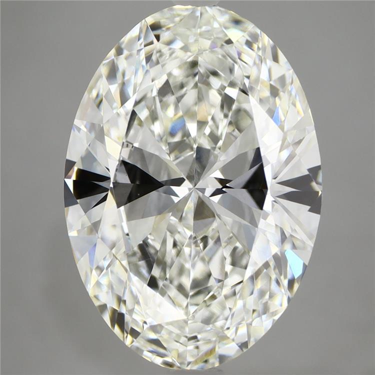 7.09ct Oval G VVS2 Lab Created Diamond