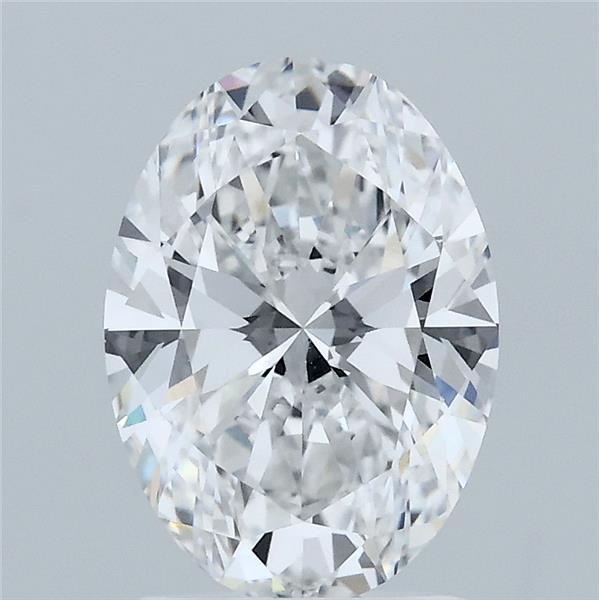 2ct Oval E VVS2 Lab Created Diamond