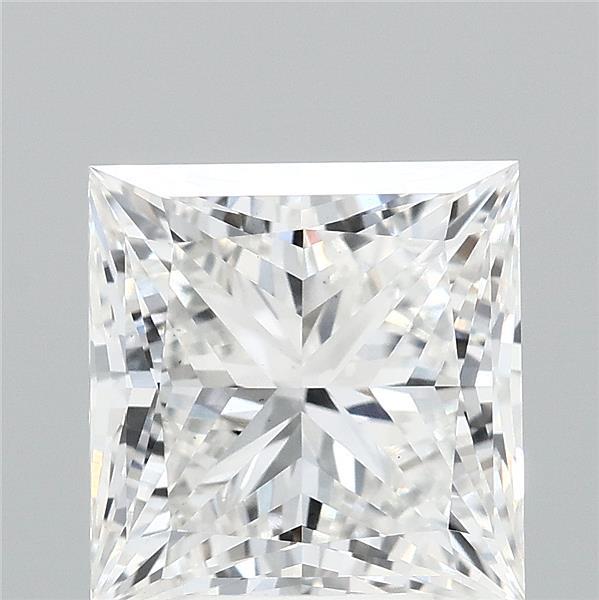 4.17ct Princess F VS1 Lab Created Diamond