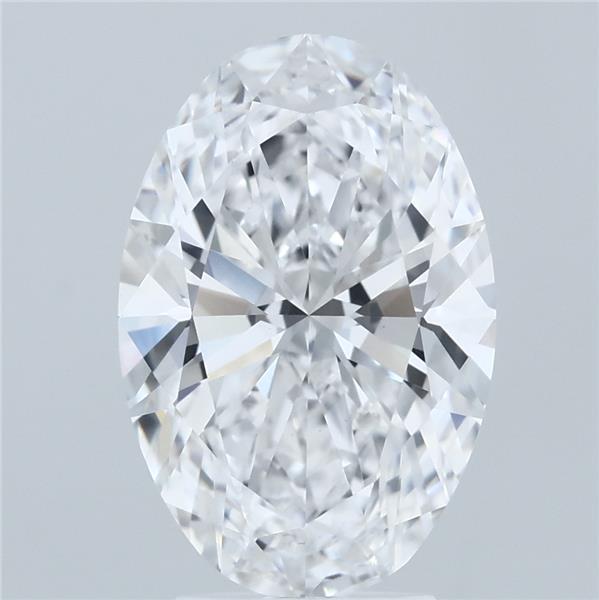 3.72ct Oval D VS1 Lab Created Diamond