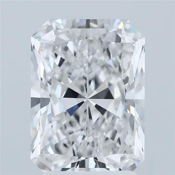 2.51ct Radiant D VS1 Lab Created Diamond