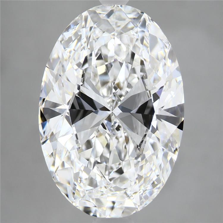 4.92ct Oval D VVS2 Lab Created Diamond