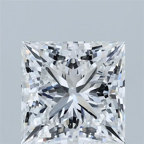 2.04ct Princess E VVS2 Lab Created Diamond