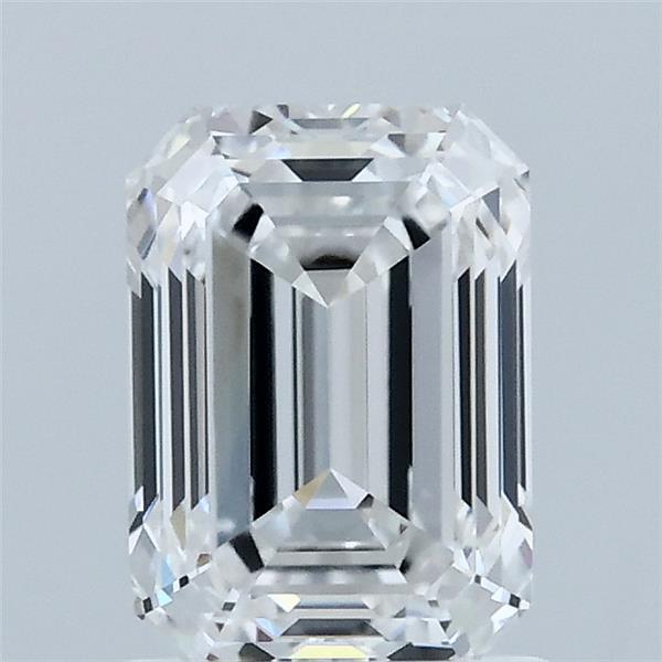 1.54ct Emerald D VVS2 Lab Created Diamond