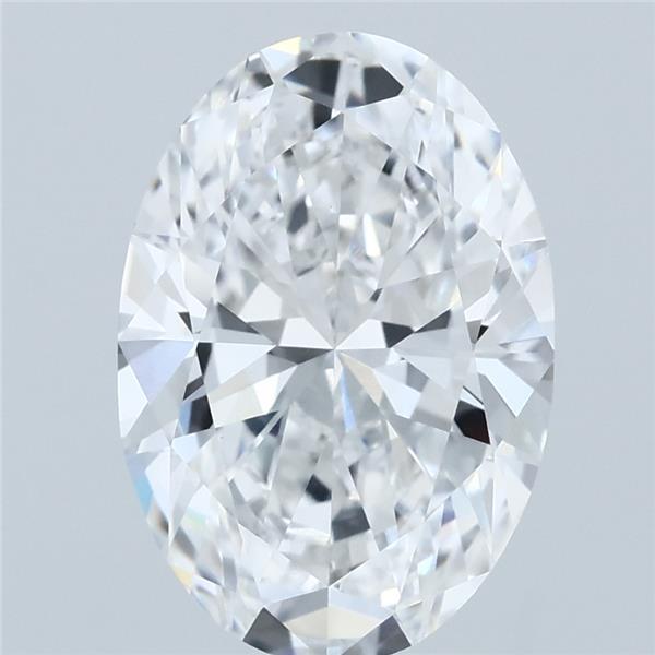 3.02ct Oval D VVS1 Lab Created Diamond