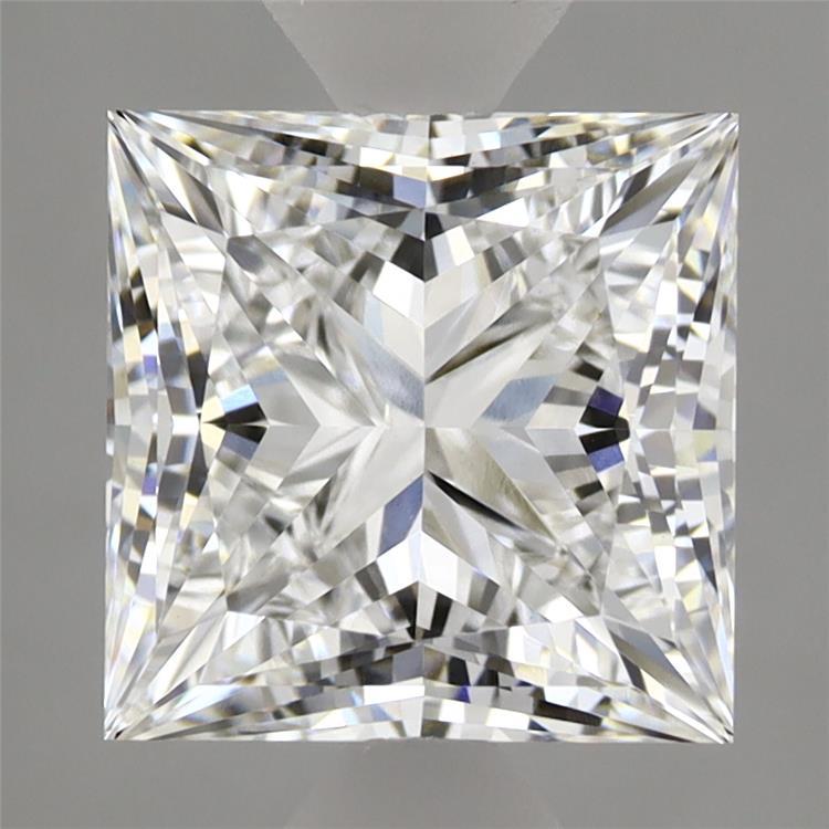 2.79ct Princess D VVS2 Lab Created Diamond