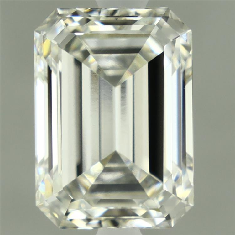 1.91ct Emerald H VVS2 Lab Created Diamond