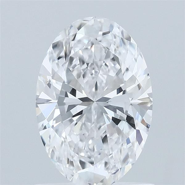 1.05ct Oval D VVS2 Lab Created Diamond