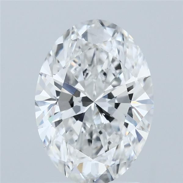 2.01ct Oval E VVS2 Lab Created Diamond