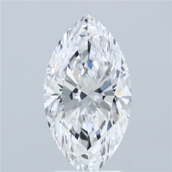 3.06ct Marquise E VVS2 Lab Created Diamond