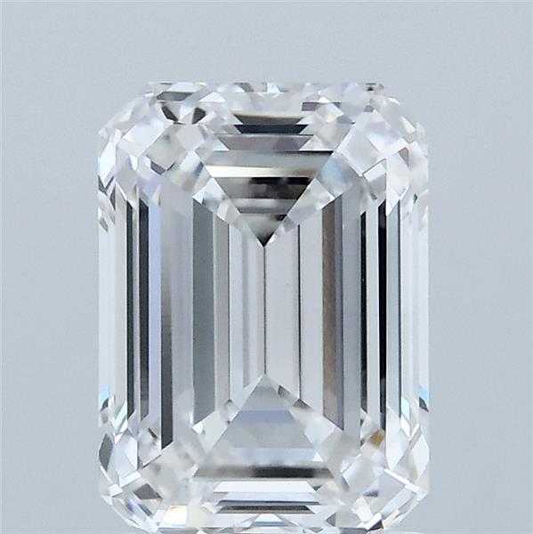 2.1ct Emerald E VVS2 Lab Created Diamond
