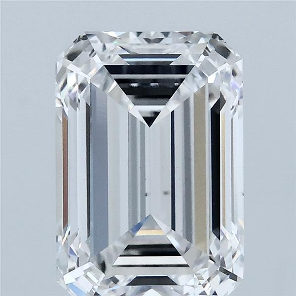 3ct Emerald E VVS2 Lab Created Diamond