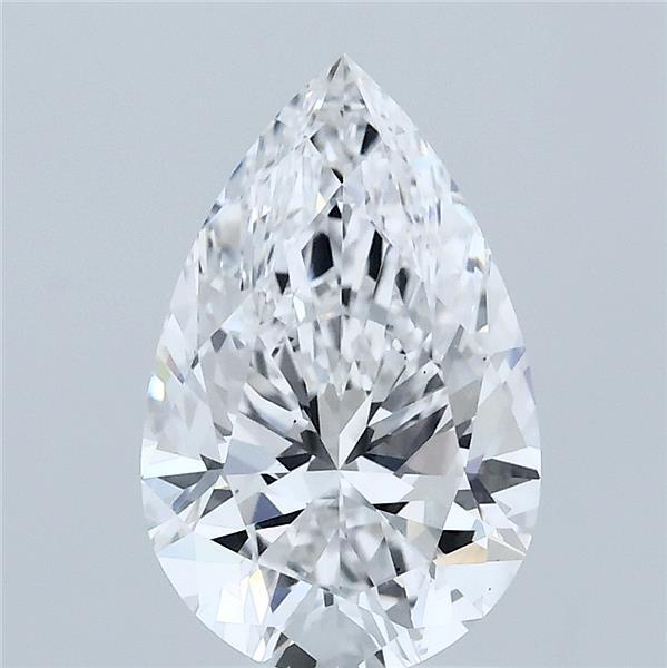 2.09ct Pear D VS1 Lab Created Diamond