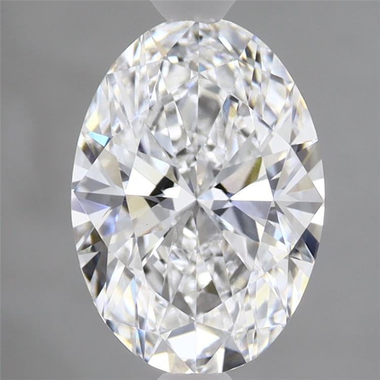 2.07ct Oval D VVS2 Lab Created Diamond