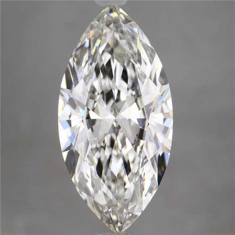 3.8ct Marquise F VVS2 Lab Created Diamond