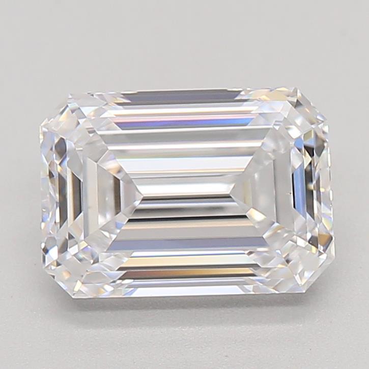 1.09ct Emerald D VS1 Lab Created Diamond