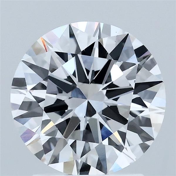 2ct Round D VVS2 Lab Created Diamond