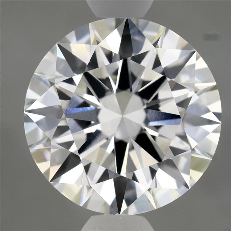 4.56ct Round F VVS2 Lab Created Diamond