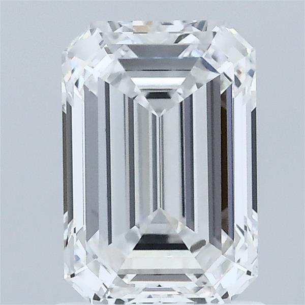 1.52ct Emerald D VVS2 Lab Created Diamond