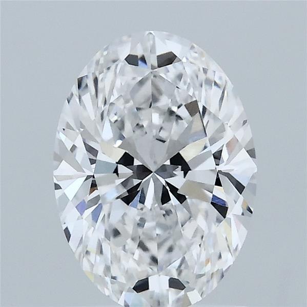1.52ct Oval D VVS2 Lab Created Diamond