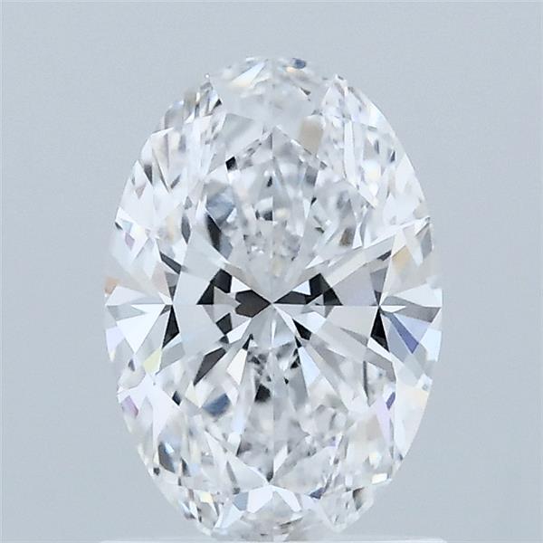 1.07ct Oval D VVS2 Lab Created Diamond