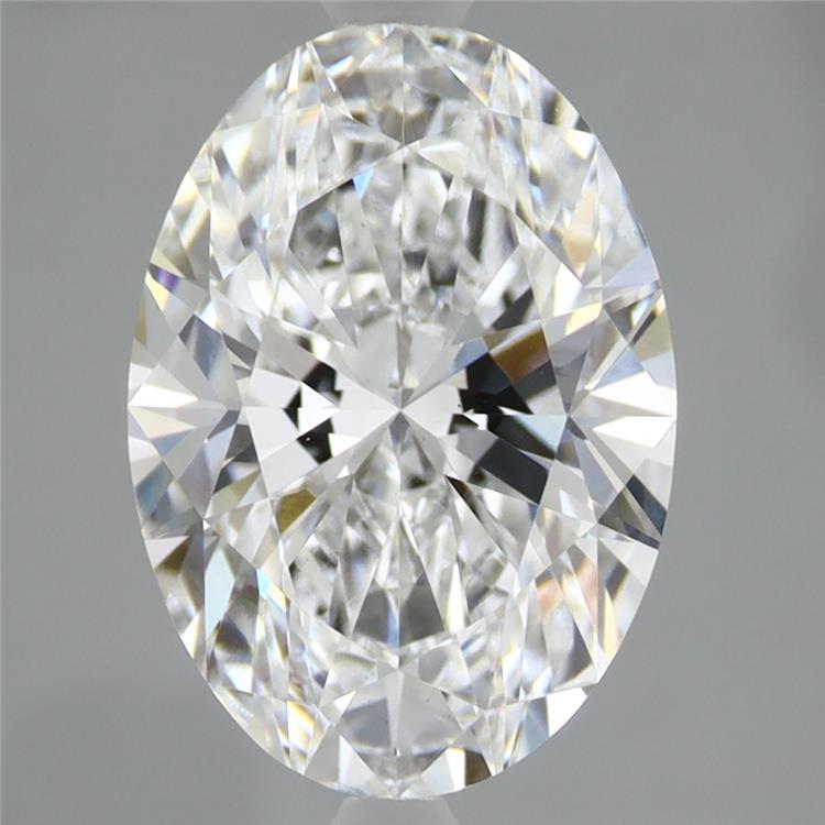 2.95ct Oval D VS1 Lab Created Diamond