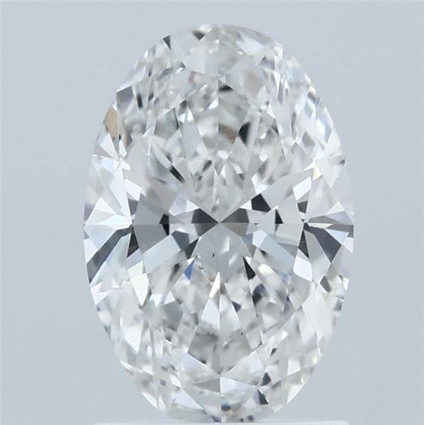 1.5ct Oval F VS1 Lab Created Diamond