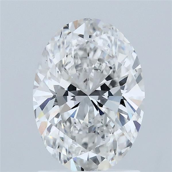 1.51ct Oval E VVS2 Lab Created Diamond
