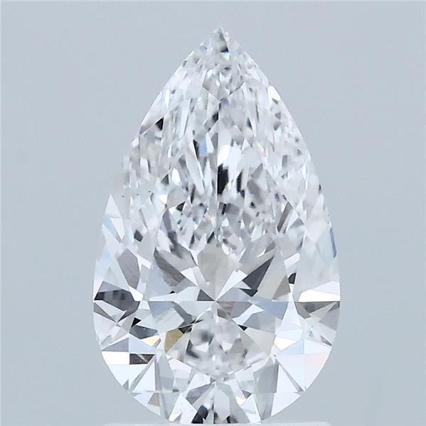 1.58ct Pear D VVS2 Lab Created Diamond