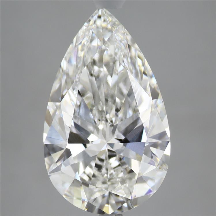 4.51ct Pear F VS1 Lab Created Diamond