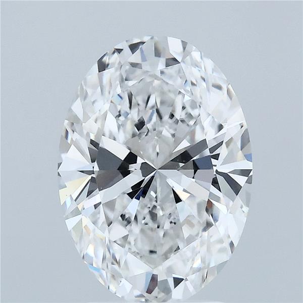 3ct Oval E VVS2 Lab Created Diamond