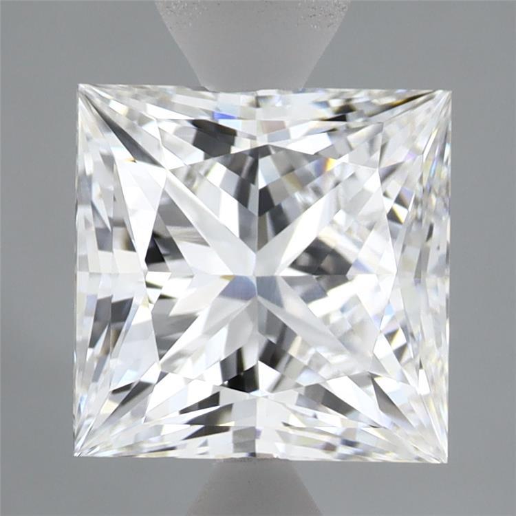 3ct Princess E VVS1 Lab Created Diamond