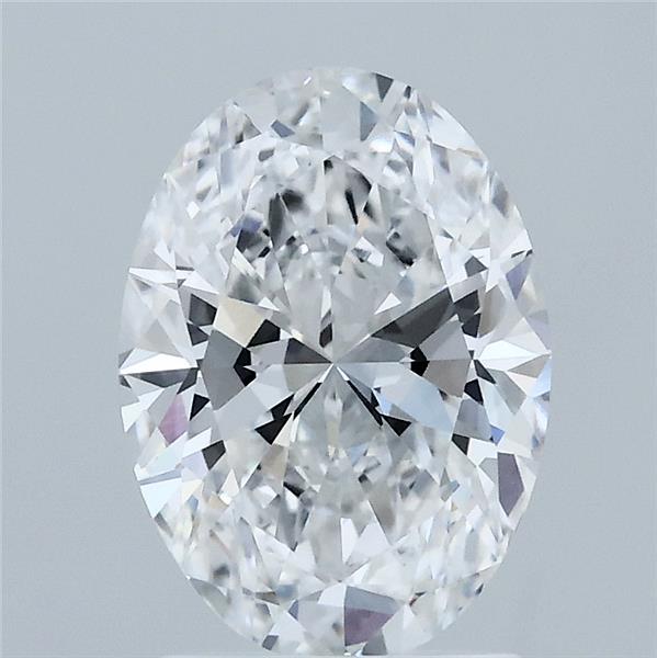 1.95ct Oval D VVS1 Lab Created Diamond