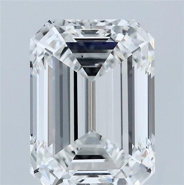 3ct Emerald E VS1 Lab Created Diamond