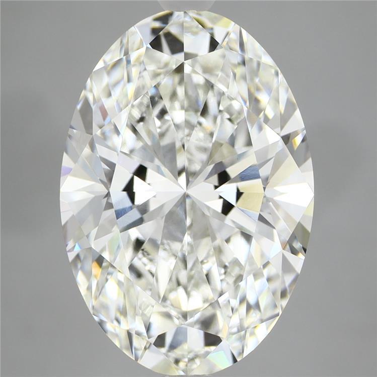 7.06ct Oval F VVS2 Lab Created Diamond