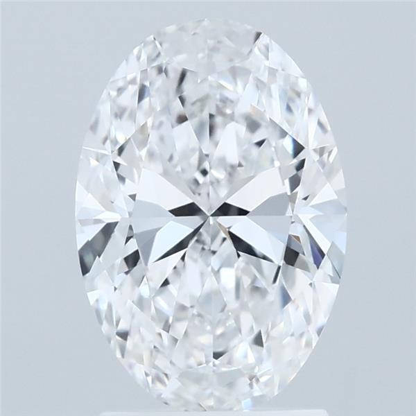 2.1ct Oval D VVS1 Lab Created Diamond