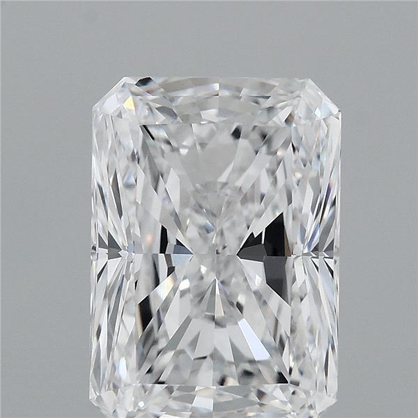 4.21ct Radiant D VVS1 Lab Created Diamond