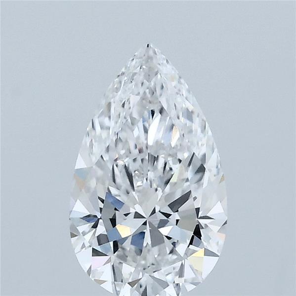 1ct Pear D VVS2 Lab Created Diamond