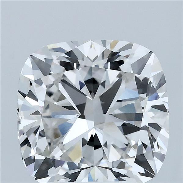 3.08ct Cushion F VVS2 Lab Created Diamond