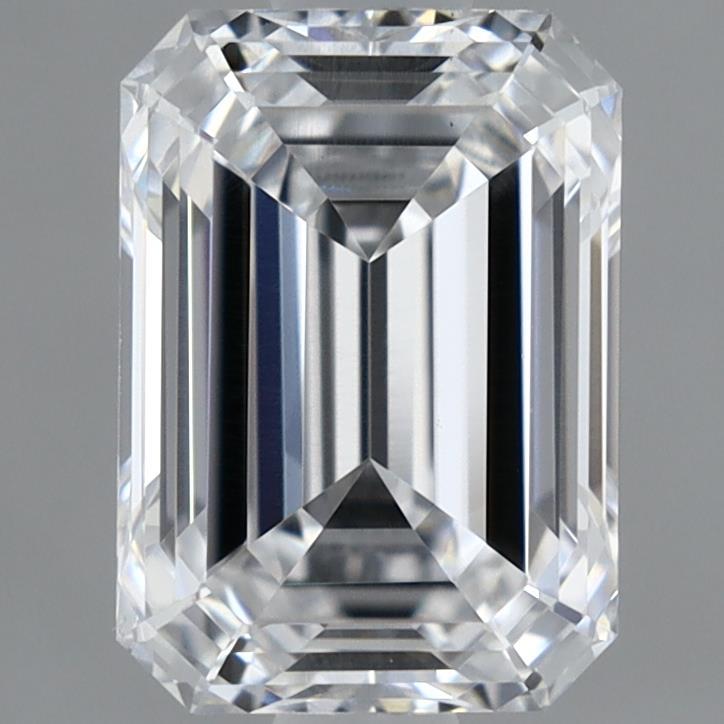 1.1ct Emerald D VS2 Lab Created Diamond
