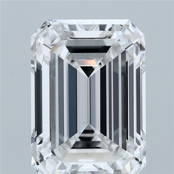 4.04ct Emerald E VS1 Lab Created Diamond