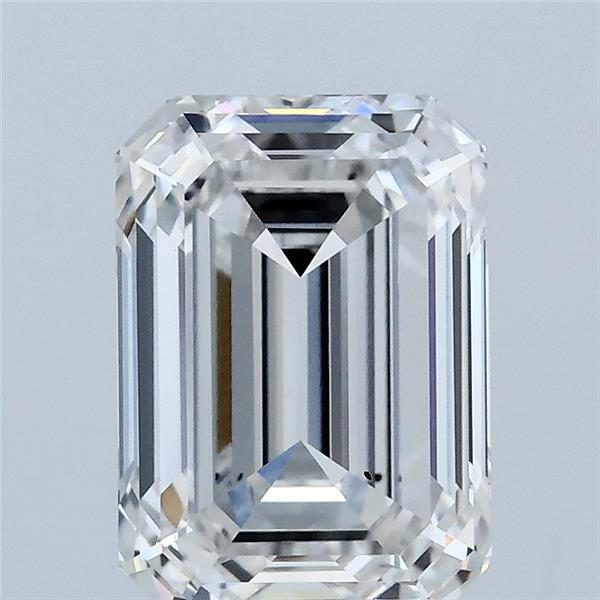 3.03ct Emerald F VS2 Lab Created Diamond