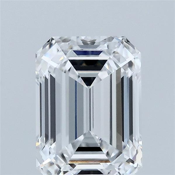 1.76ct Emerald D VVS1 Lab Created Diamond
